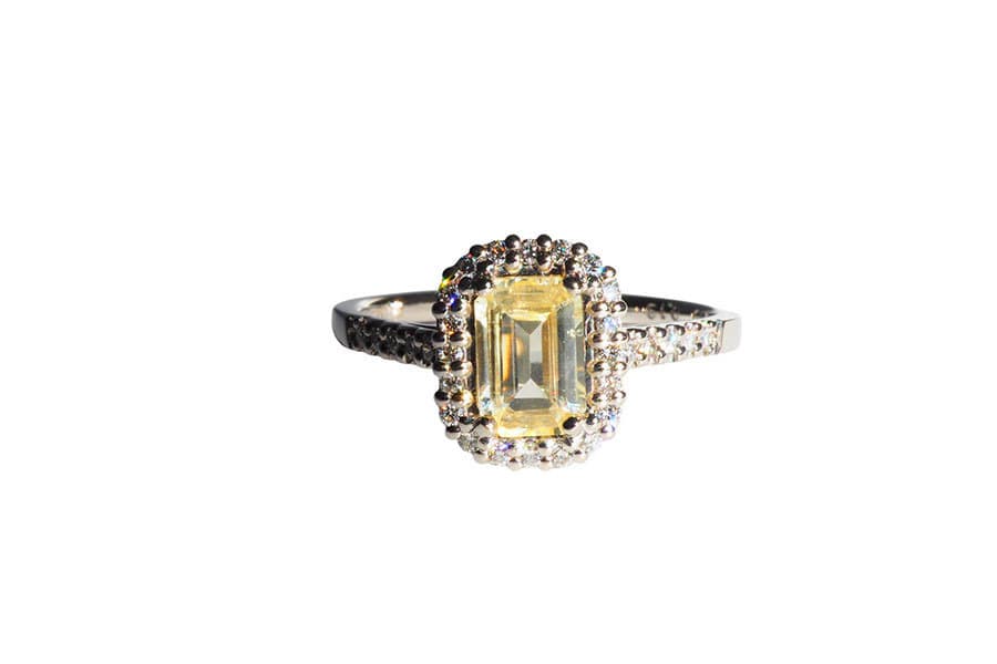 Lemon Candy Emerald cut