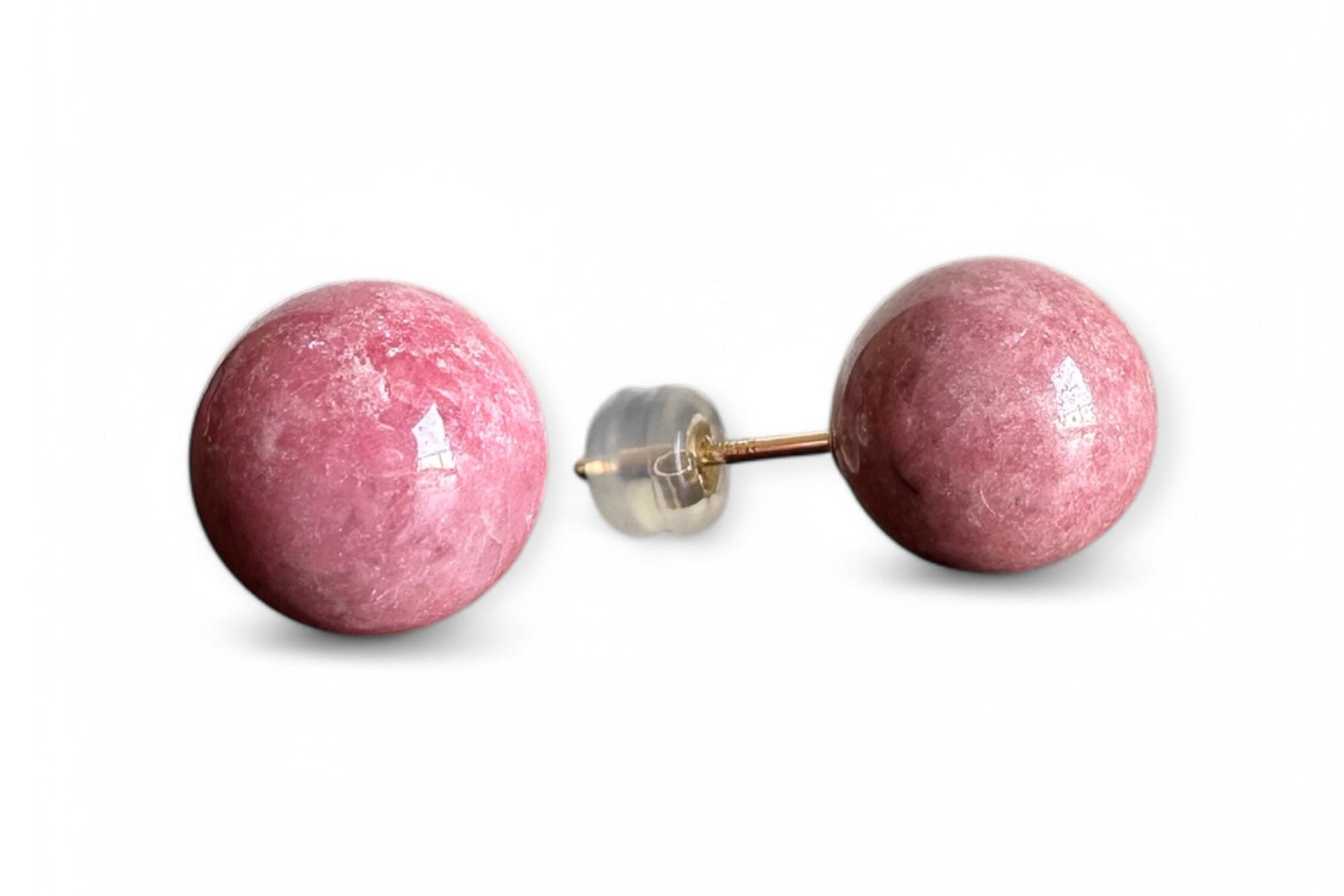 Strawberry Flavor Bubble Gumピアス（横）