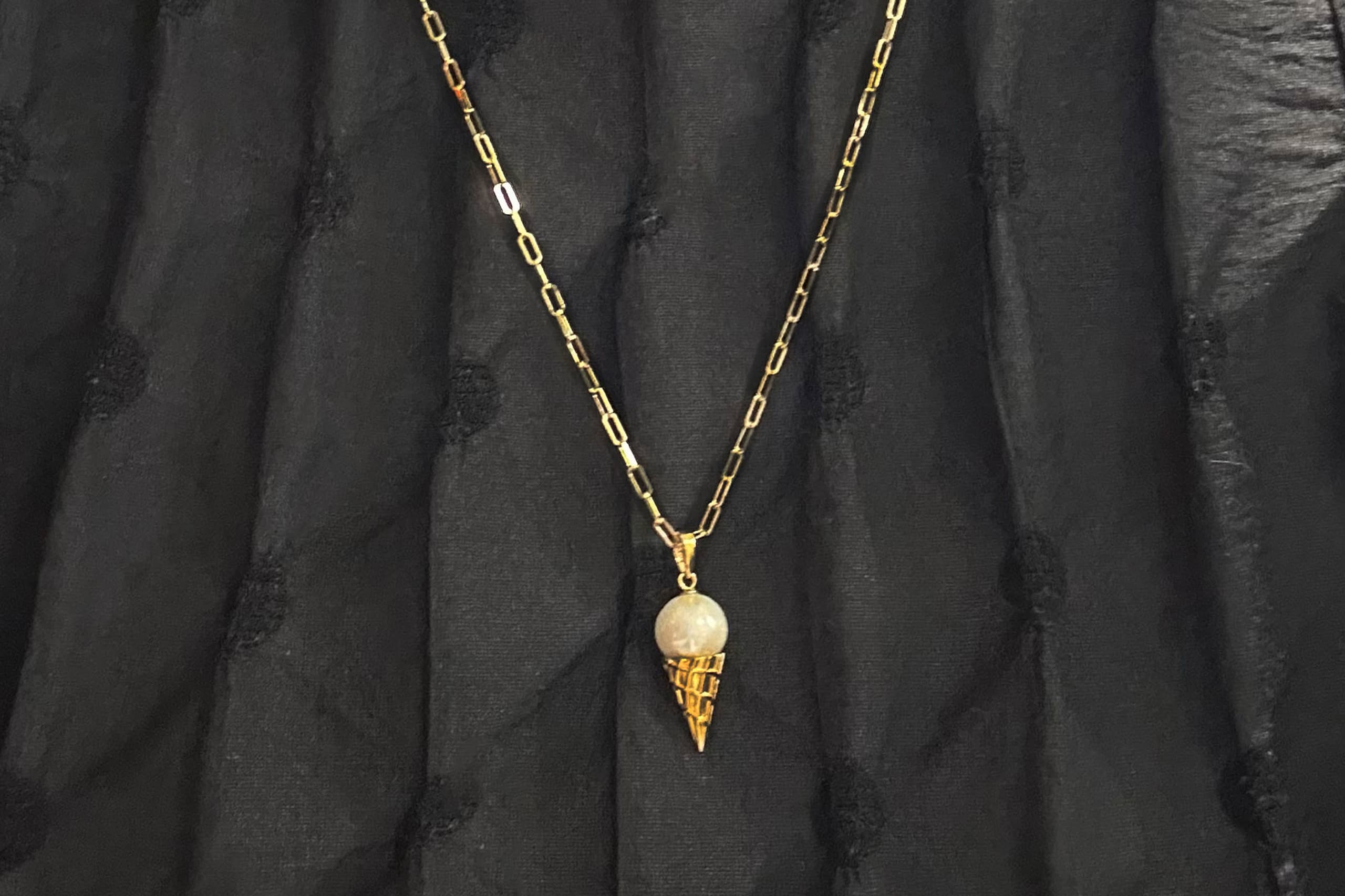 Boyfriend Chain necklace(着用写真)