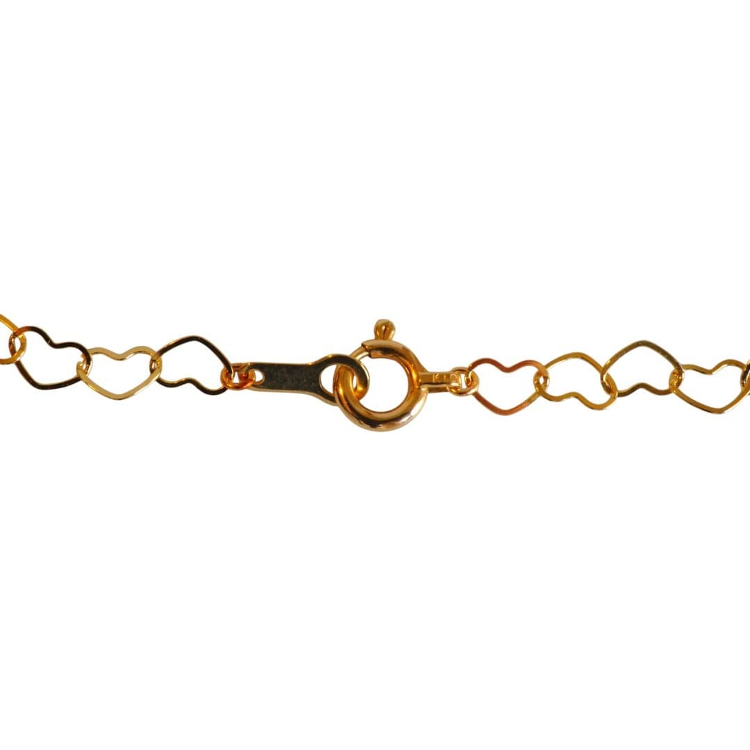 “Our love is like a flowing river.” Chain necklace（留め具）