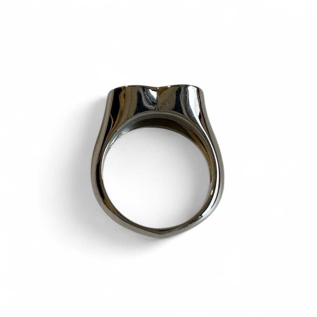 Love Signet Ring (Neon Yellow) 上