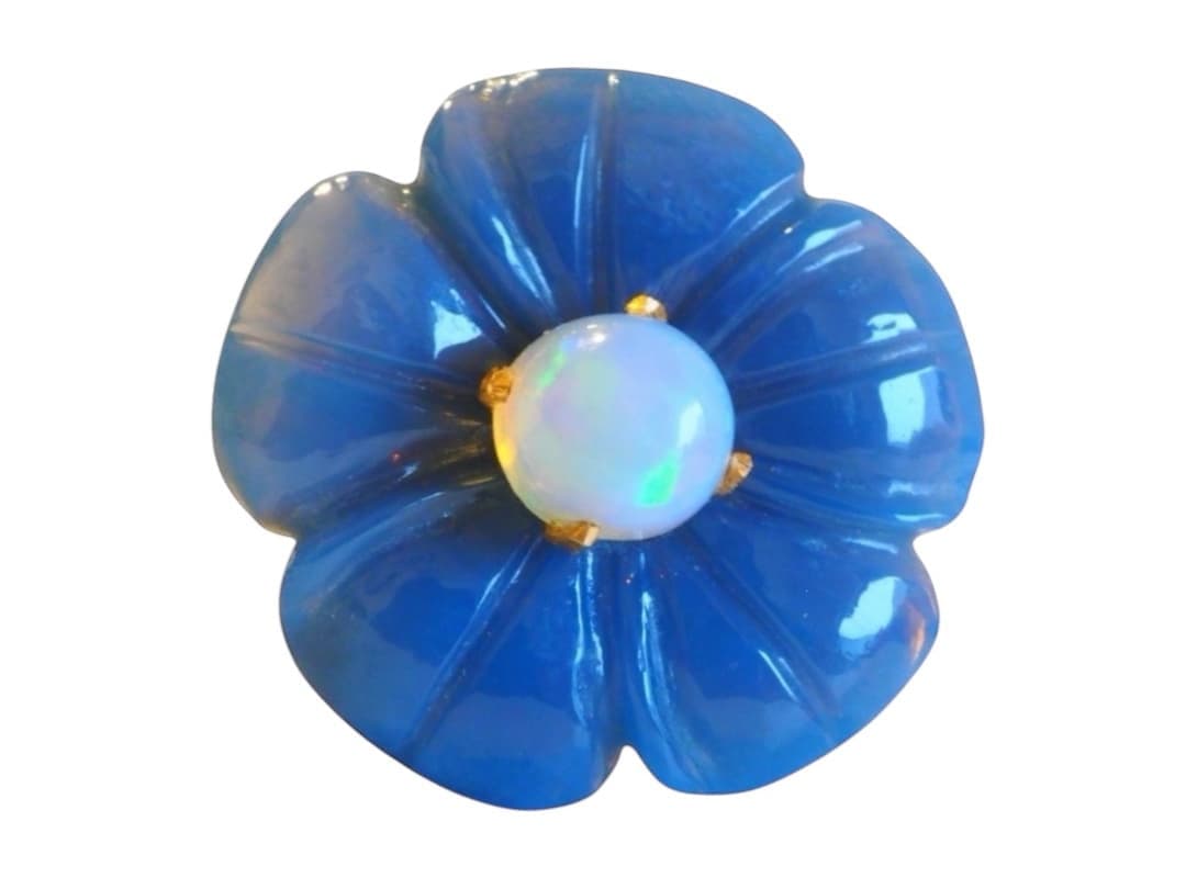 Ajisai ring (K18YG)