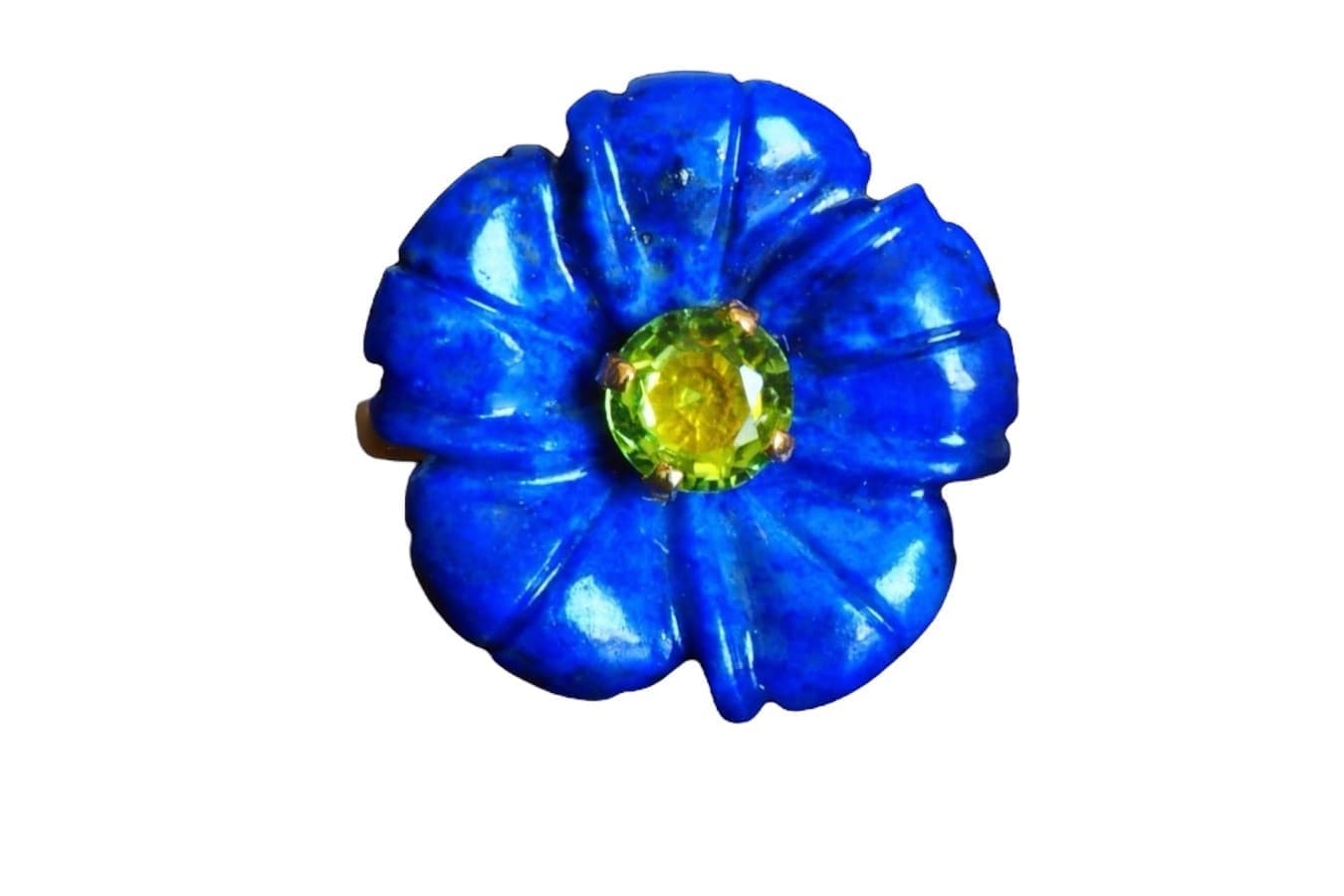 Forget-me-not ring (K18YG)