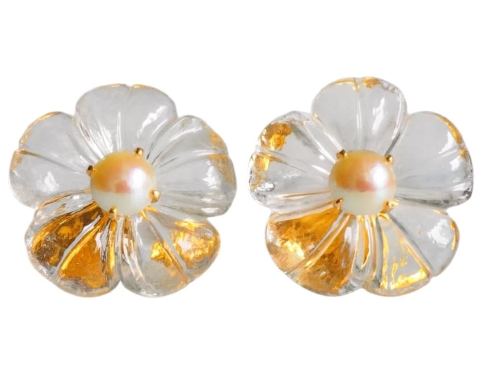 Ice Flowerピアス