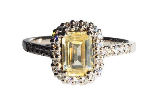 Lemon Candy Emerald cut