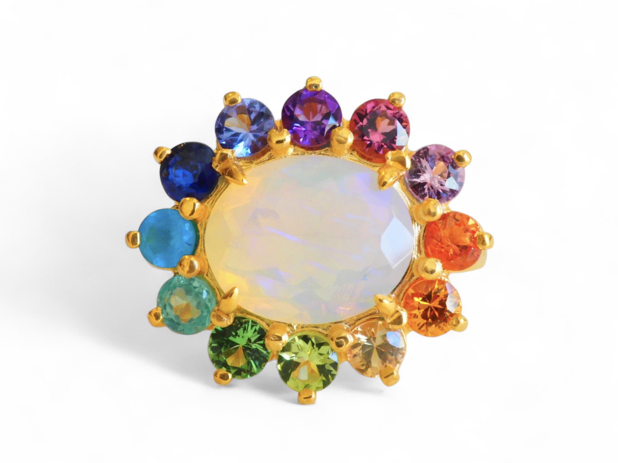 Rainbow Candy Ring