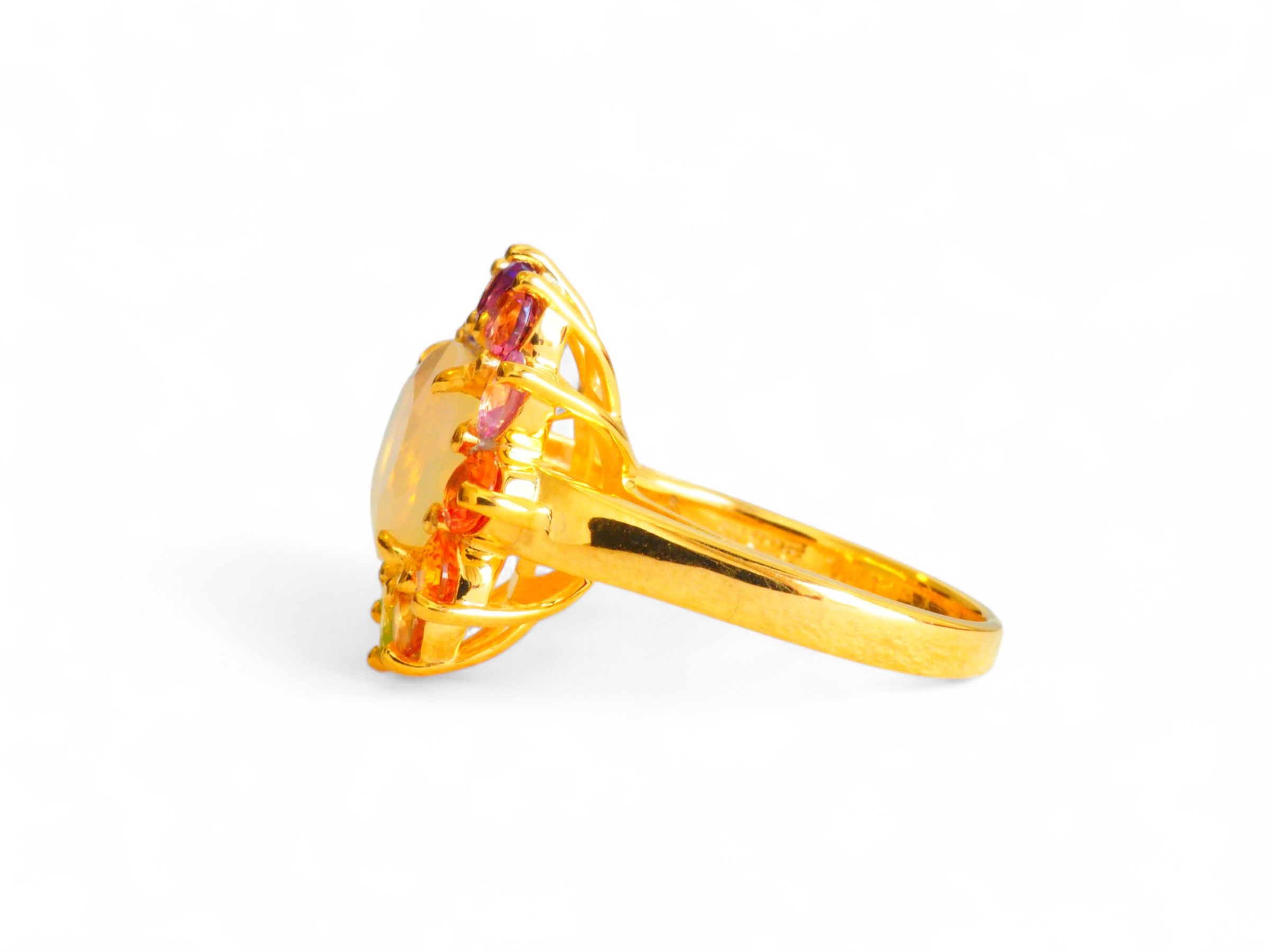 Rainbow Candy Ring(横)