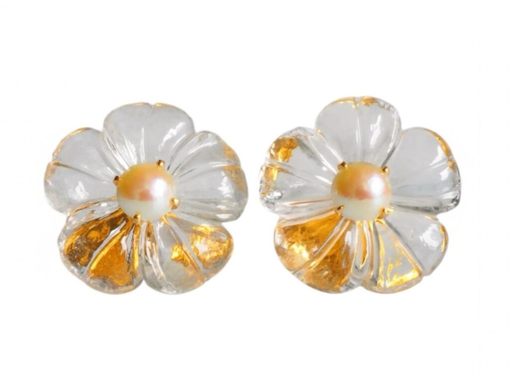 Ice Flowerピアス