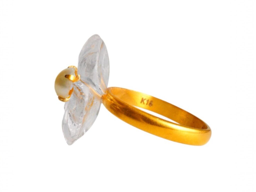 Ice Flower ring（横）