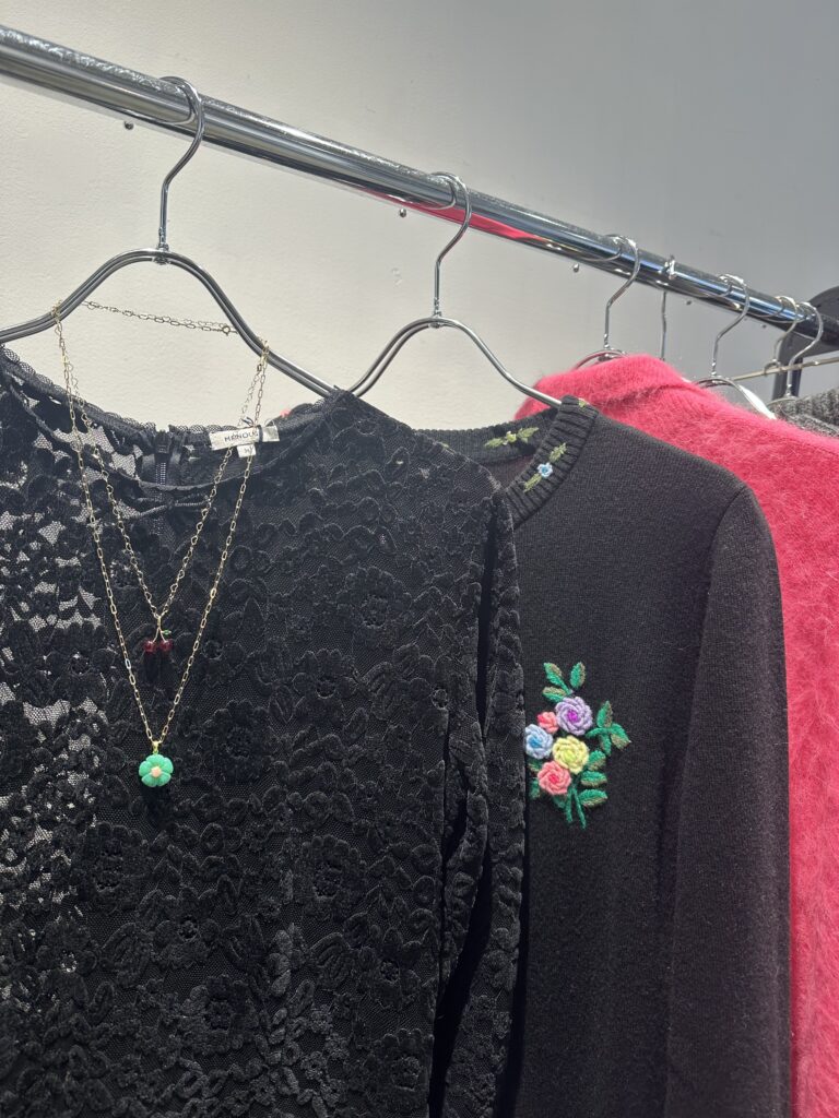 MANOUSHブラックドレス